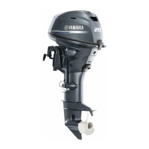 Yamaha 20HP 4-Stroke Outboard Motor | Remote Mechanical Steering | Electric + Manual Start | Manual | 15" Short | Model F20SWB
