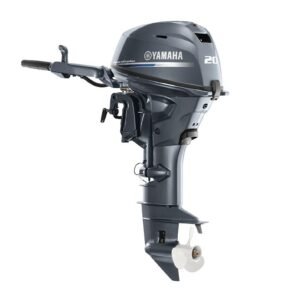 Yamaha 20HP 4-Stroke Outboard Motor | Tiller Steering | Manual Start | 15" Short | Model F20SMHB