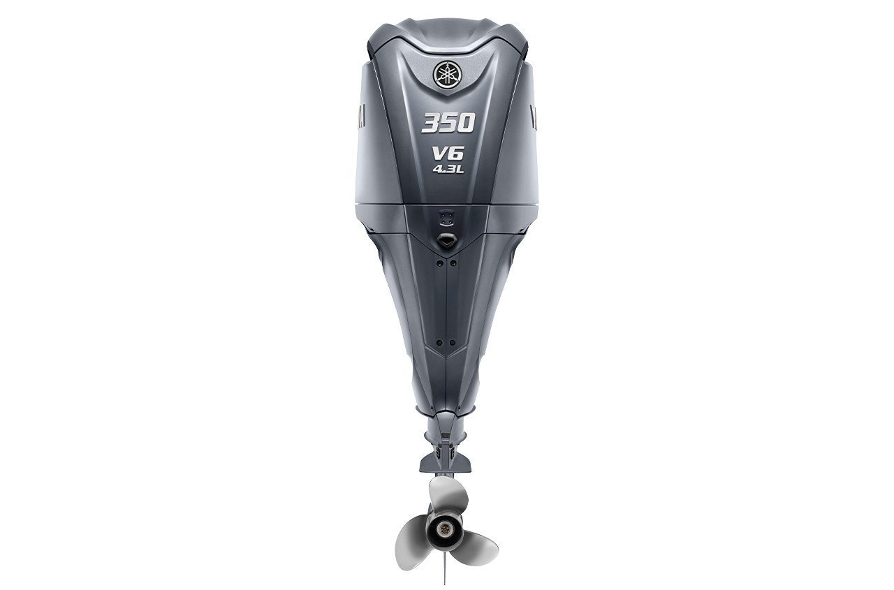 Yamaha 350hp DEC Outboard Motor 30" Shaft Standard Rotation Grey F350USA - Image 2
