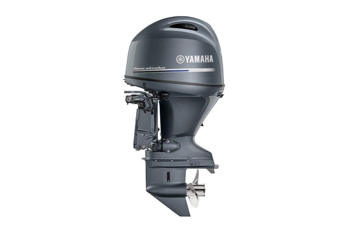 Yamaha 90hp Standard Outboard Motor 25" Shaft Standard Rotation Grey F90XB - Image 2