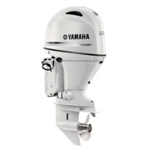 Yamaha 90hp Standard Outboard Motor 20" Shaft Standard Rotation Pearl White F90LB2