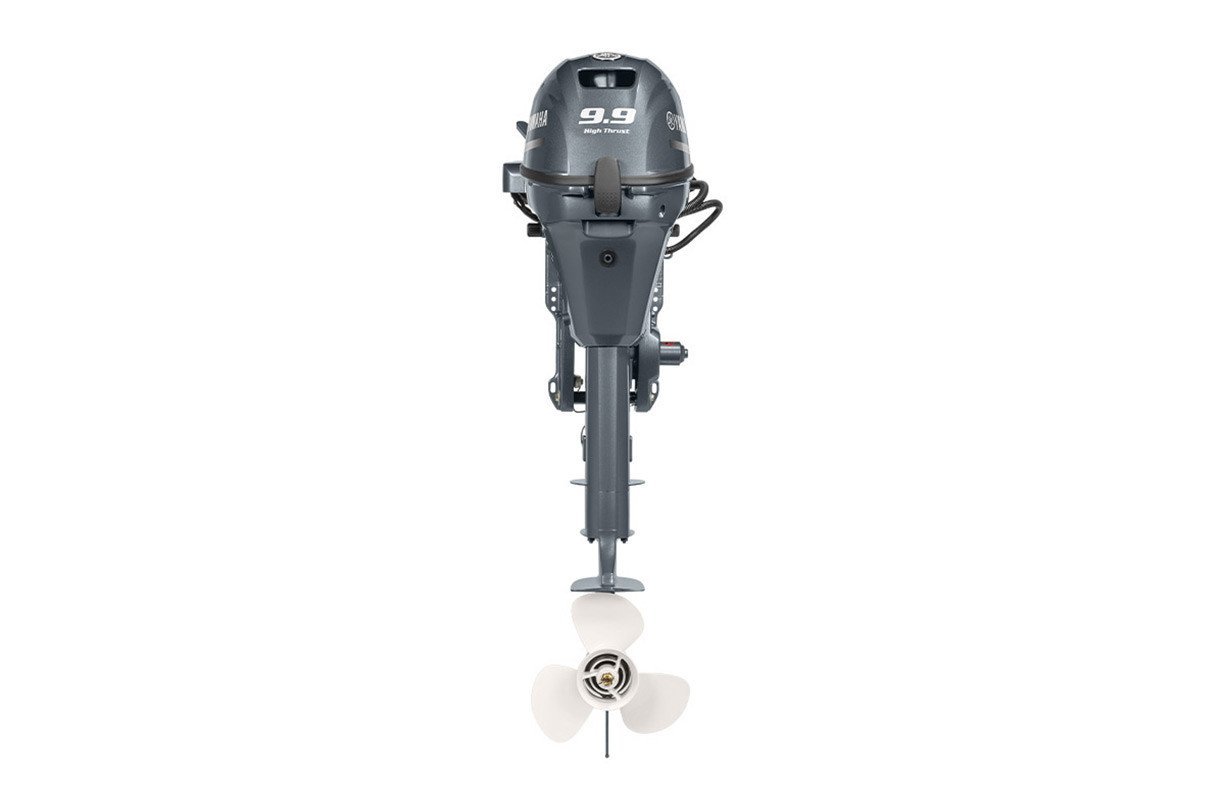 Yamaha 9.9HP High Thrust 4-Stroke Outboard Motor | Tiller Steering | Electric Start | 25" X-Long | Model T9.9XPHB - Image 3