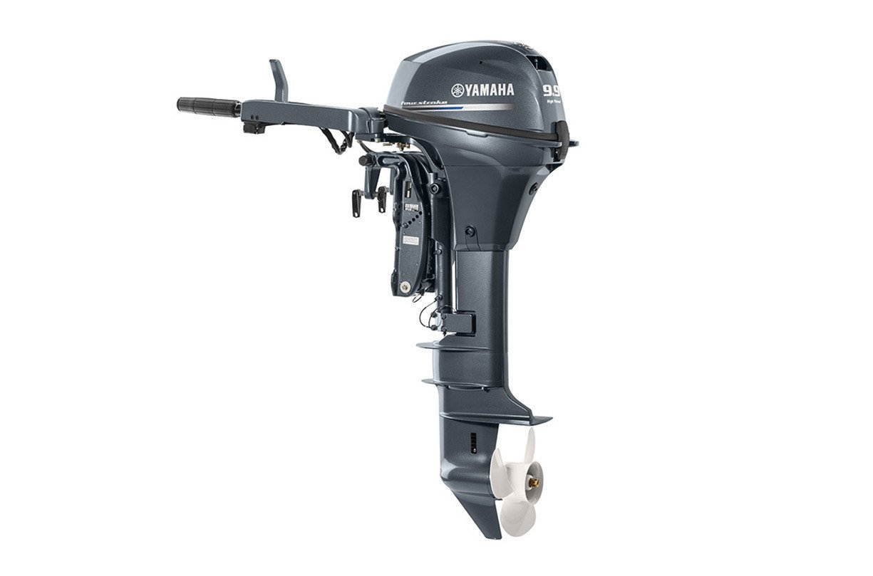 Yamaha 9.9HP High Thrust 4-Stroke Outboard Motor | Tiller Steering | Electric Start | 25" X-Long | Model T9.9XPHB