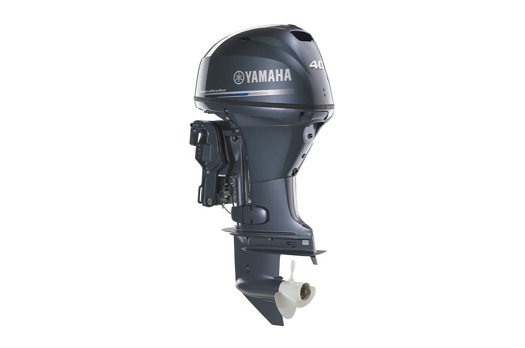 Yamaha F40FETL 40HP 4-Stroke Outboard Motor – Long (20″) Shaft, Electric start view 2