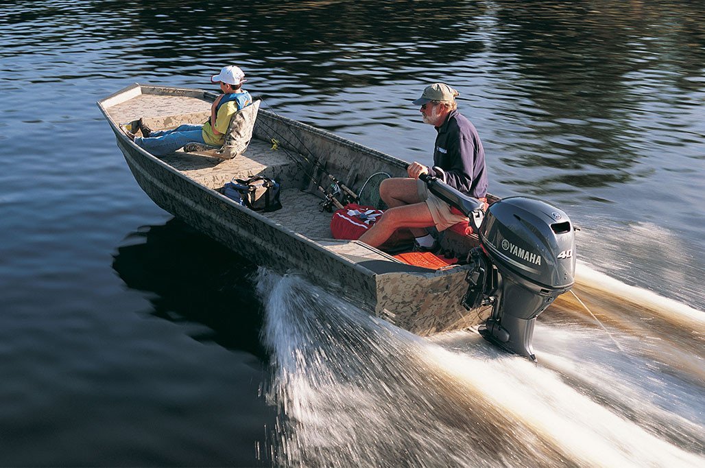 Yamaha 40hp Midrange Outboard Motor 20" Shaft Standard Rotation Grey F40LEHA - Image 2