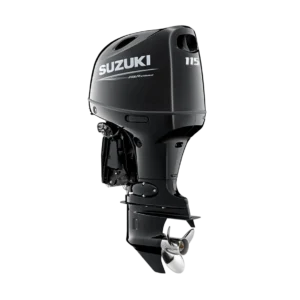 Suzuki DF115B 115HP 4-Stroke Outboard Motor – Long (20″) Shaft, Electric start