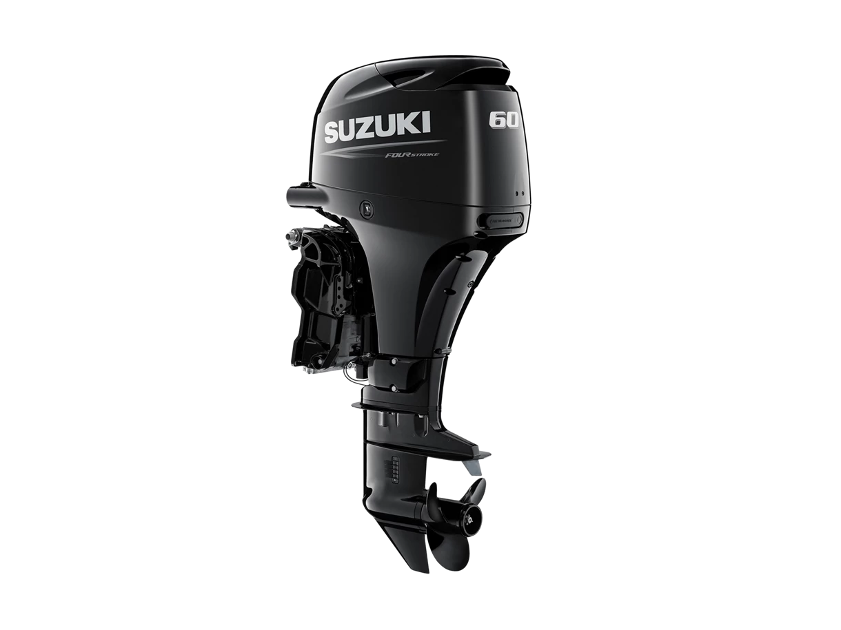 Suzuki DF60AV 60HP 4-Stroke Outboard Motor – Long (20″) Shaft, Electric start