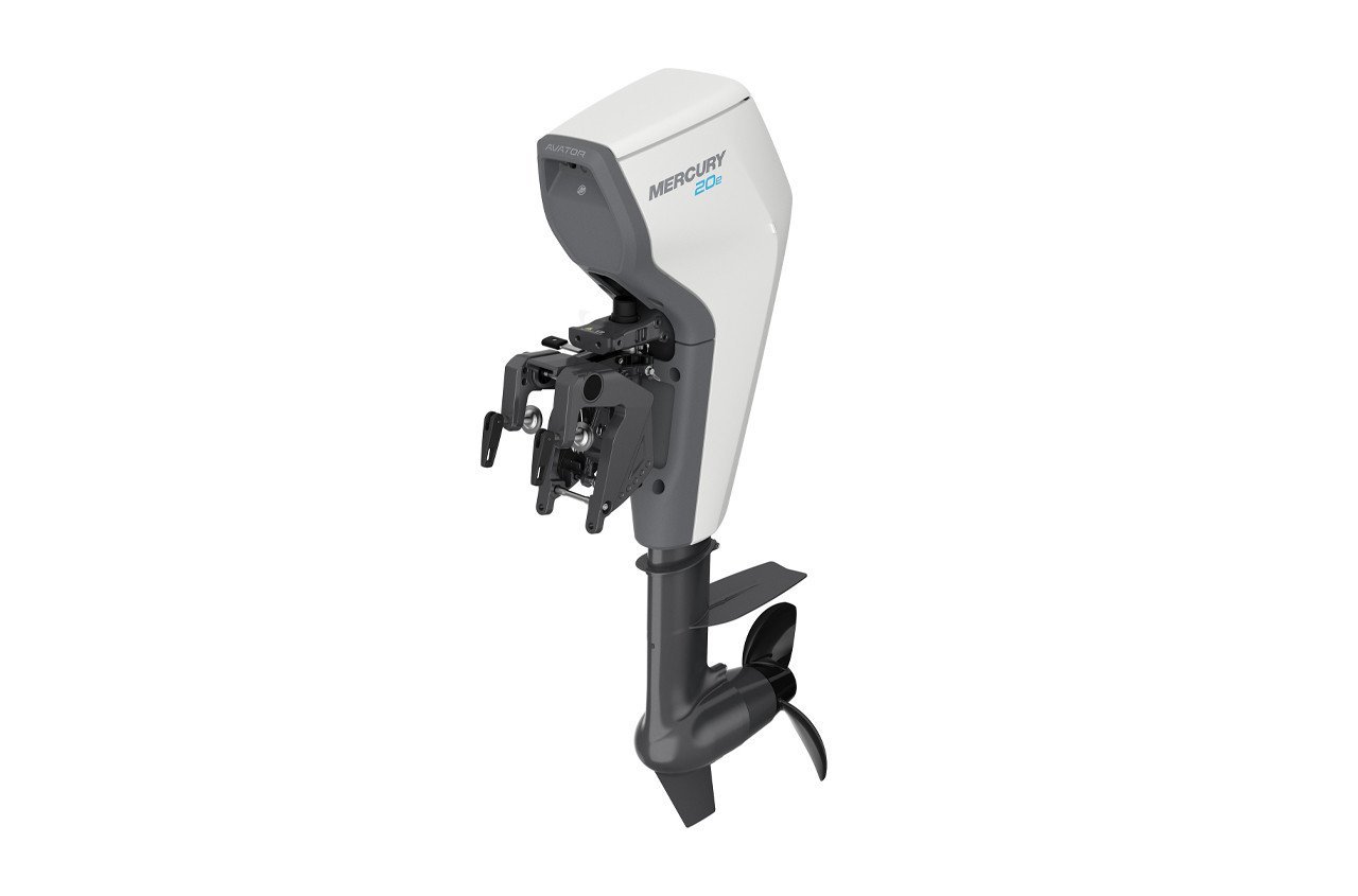 Mercury Avator Electric Outboard – 20ELRC – 5hp Equivalent, Remote Control, 20″ Shaft view 3