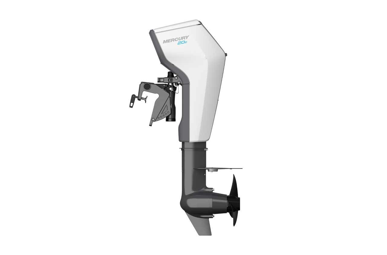 Mercury Avator Electric Outboard – 20ESRC – 5hp Equivalent, Remote Control, 15″ Shaft view 2