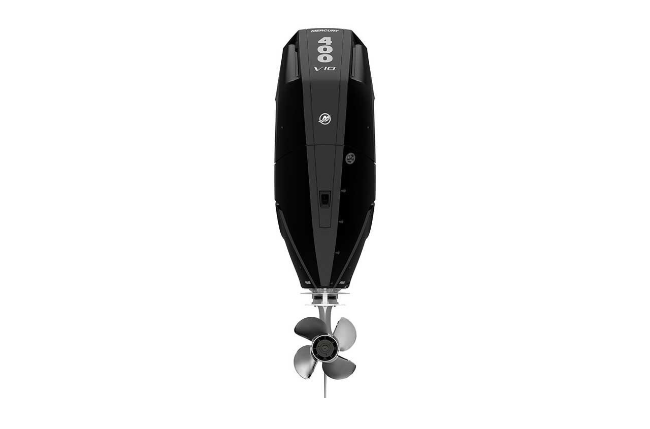 Mercury 400HP Verado V10 4-Stroke Outboard | Digital Throttle & Shift | Electric Start | 30″ XX-Long | Verado 400XXL V10 view 3