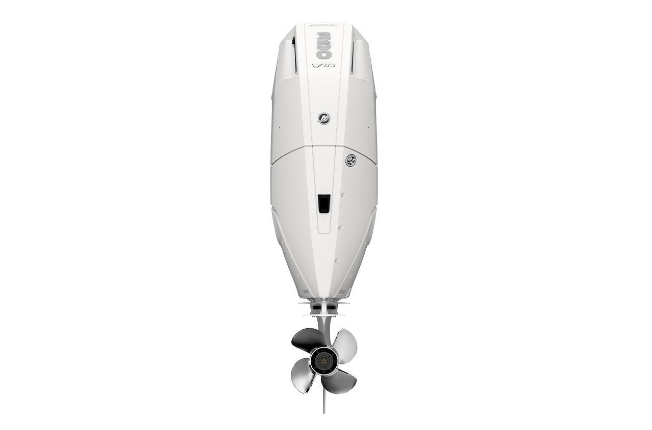 Mercury 350HP Verado V10 4-Stroke Outboard | Digital Throttle & Shift | Electric Start | 35″ XXX-Long | White | Verado 350XXXL V10 WH view 5