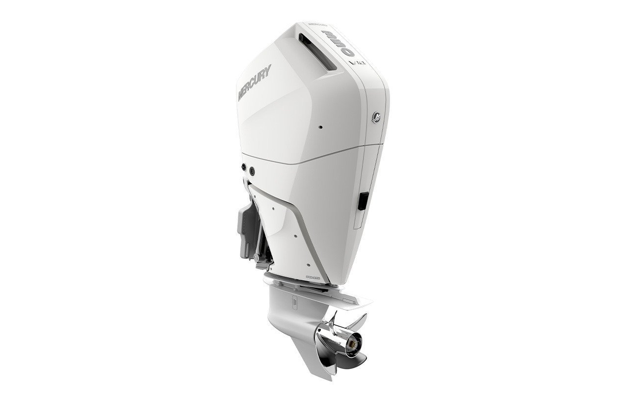 Mercury 350HP Verado V10 4-Stroke Outboard | Counter Rotation | Digital Throttle & Shift | Electric Start | 30" XX-Long | White | Verado 350CXXL V1... - Image 3
