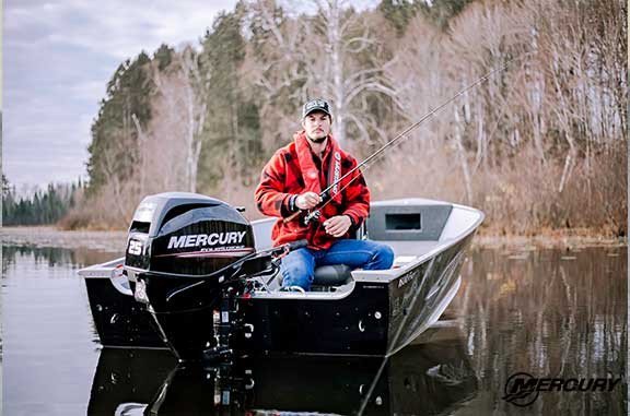 Mercury 25hp EFI Outboard – Remote Mechanical, Electric Start, 20″ Shaft – 25EL view 2
