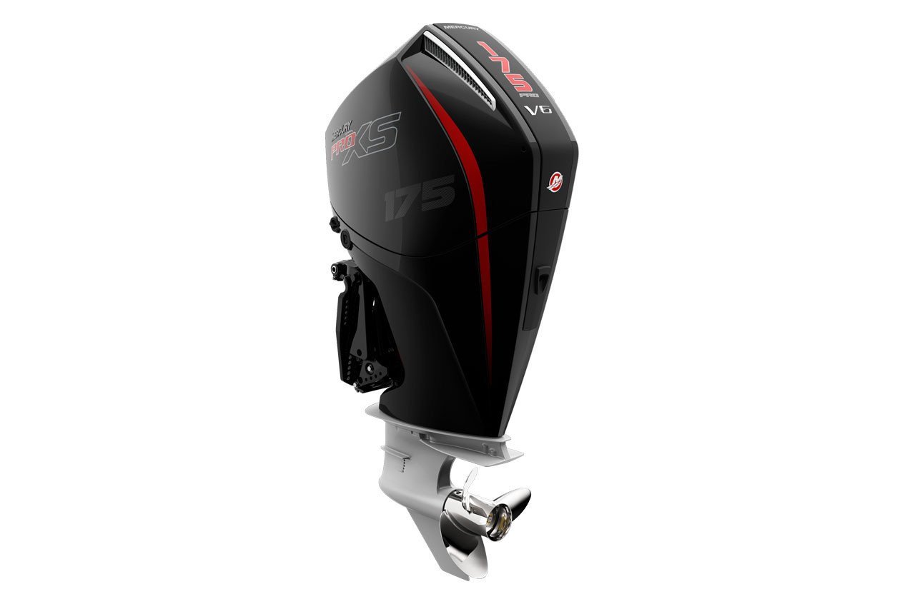 Mercury Pro XS 175hp Outboard – Remote Mechanical, Electric Start, 25″ Shaft – 175XL