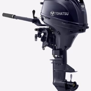 Tohatsu MFS9.9B 9.9HP 4-Stroke Outboard Motor – Long (20″) Shaft, Manual start