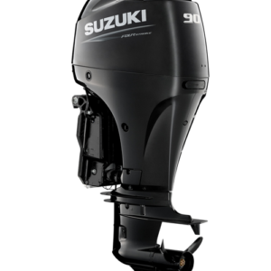 Suzuki DF90A 90HP 4-Stroke Outboard Motor – Long (20″) Shaft, Electric start