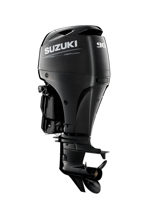 Suzuki DF90A 90HP 4-Stroke Outboard Motor – Long (20″) Shaft, Electric start
