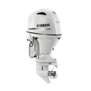 Yamaha 115hp Special Edition Outboard Motor 20" Shaft Standard Rotation Pearl White F115LB2 WT