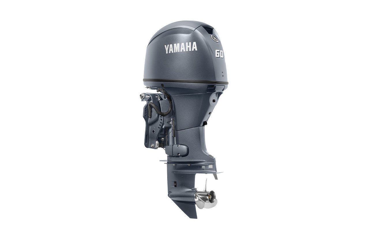 Yamaha T60JC 60HP 4-Stroke Outboard Motor – Long (20″) Shaft, Electric start