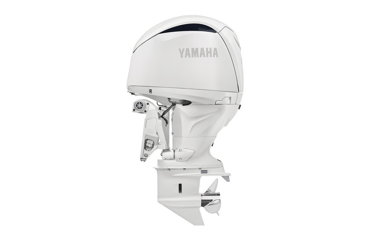 Yamaha 150hp Standard Outboard Motor 20" Shaft Standard Rotation Pearl White F150LD2 - Image 2