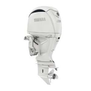 Yamaha 200hp DEC Outboard Motor 25" Shaft Counter Rotation White LF200XSA2