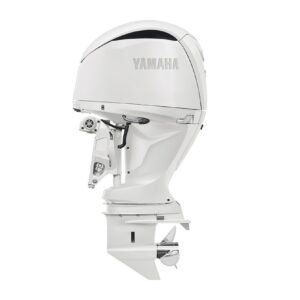 Yamaha 200hp Standard Outboard Motor 25" Shaft Counter Rotation Pearl White LF200XD2