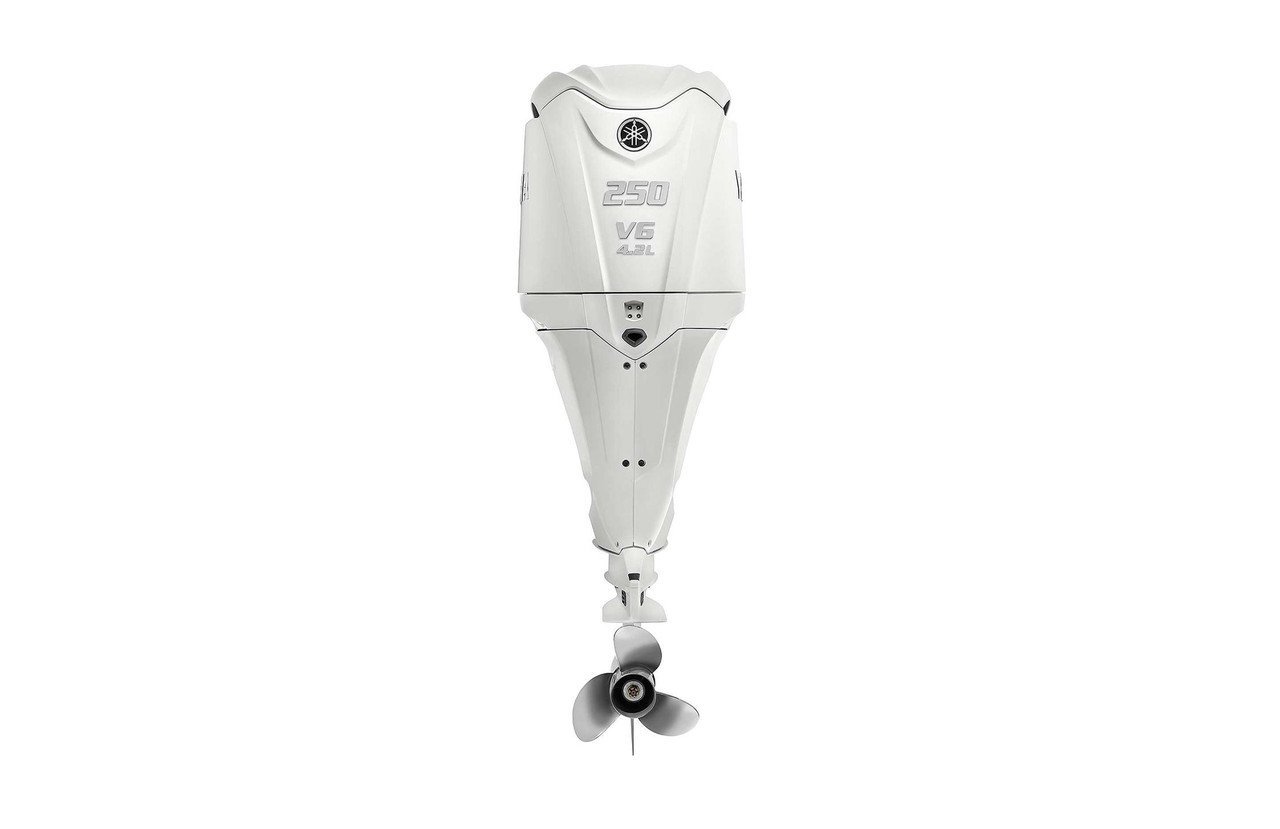 Yamaha 250hp DEC Outboard Motor 30" Shaft Counter Rotation White LF250USB2 - Image 3