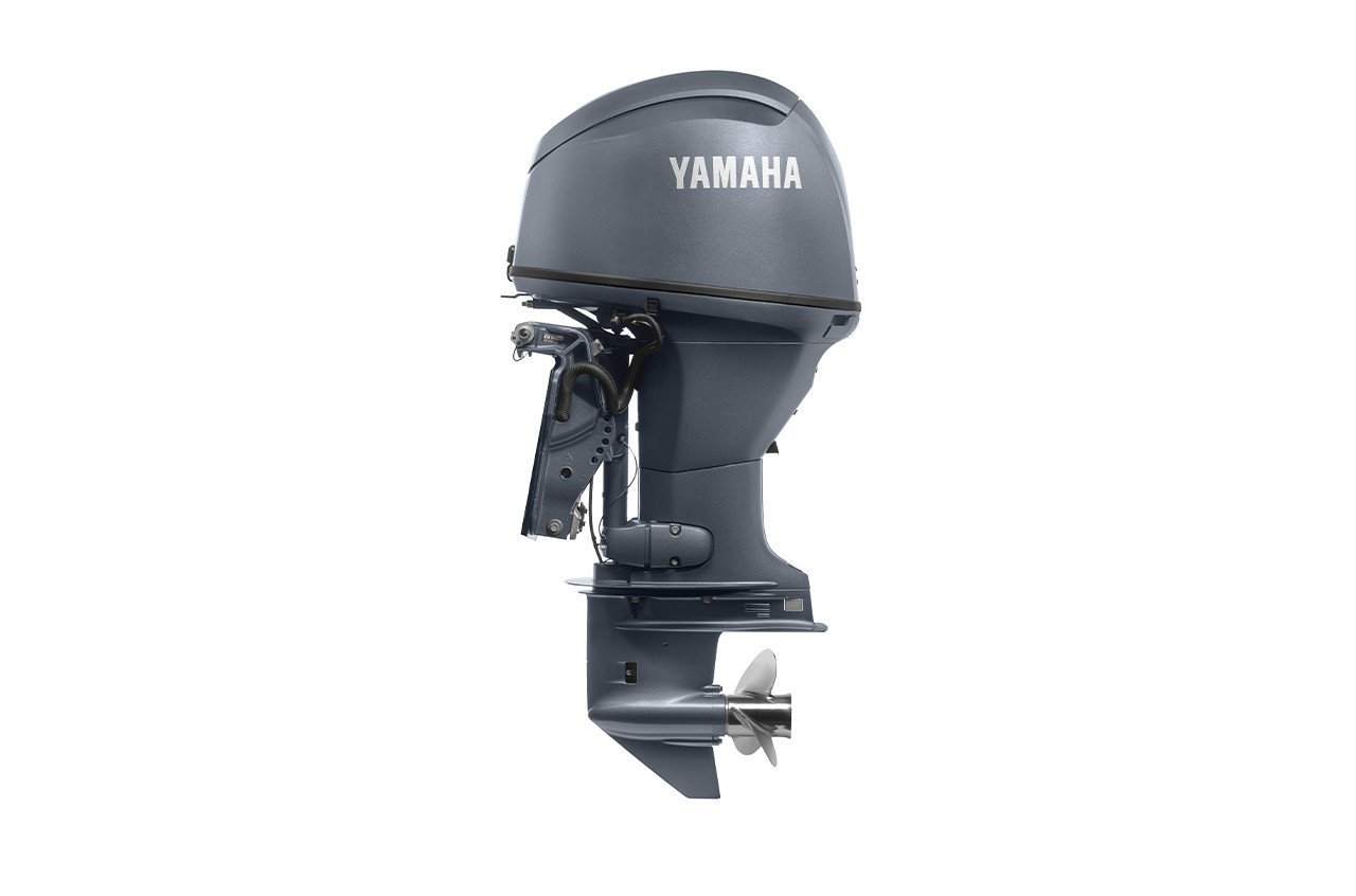 Yamaha F70AETL 70HP 4-Stroke Outboard Motor – Long (20″) Shaft, Electric start view 2