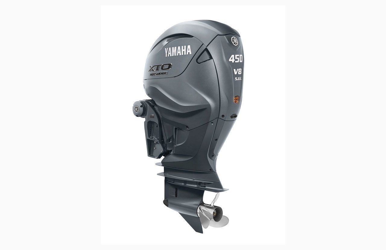 Yamaha 450hp XTO Offshore Outboard Motor 30" Shaft Standard Rotation Grey XF450USA