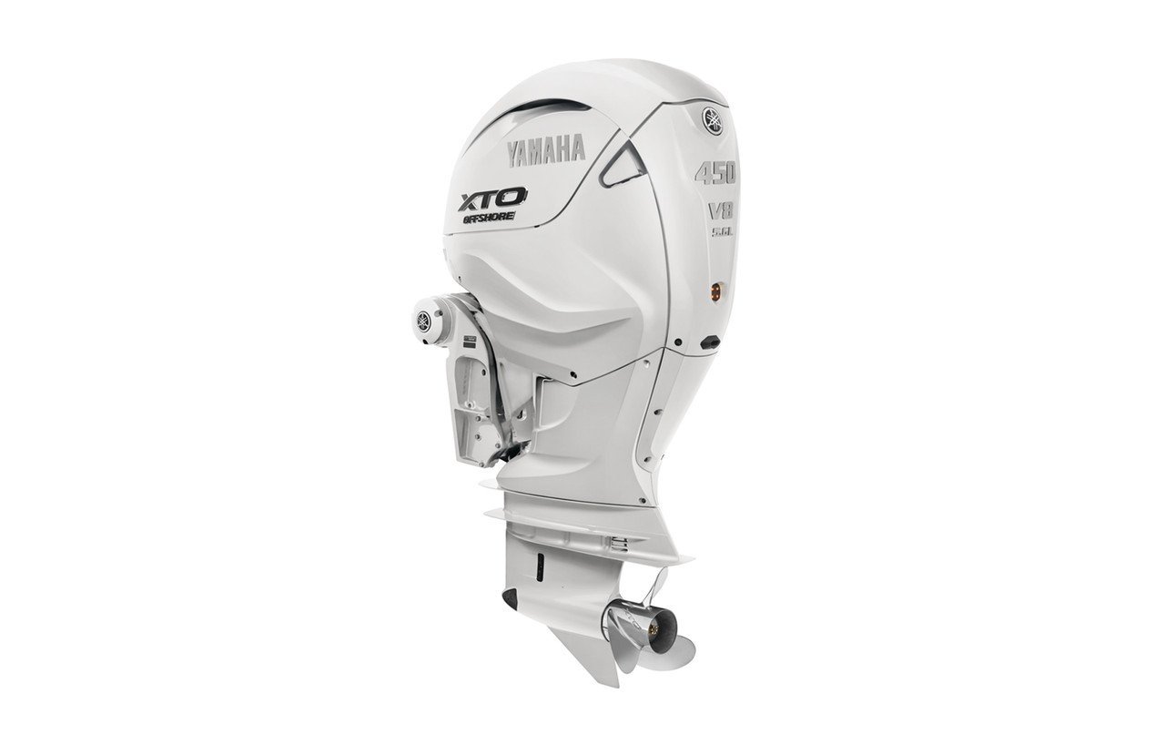 Yamaha 450hp XTO Offshore Outboard Motor 30" Shaft Standard Rotation White XF450USA2